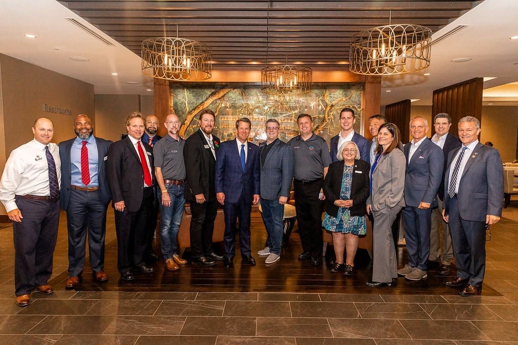 Veterans and Atlanta business leaders together at a VETLANTA summit